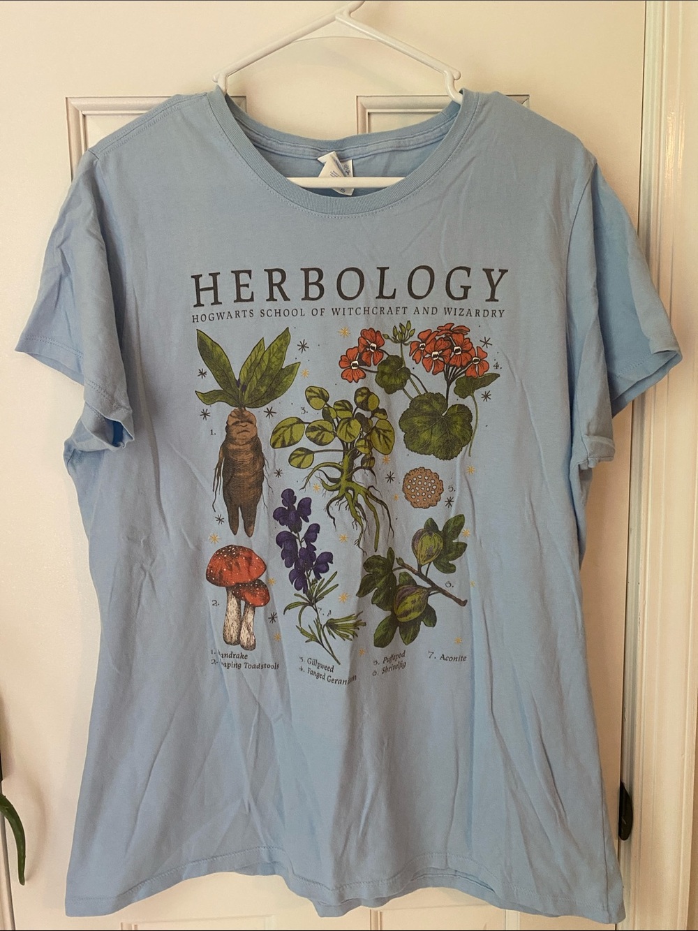 Hogwarts Herbology tshirt